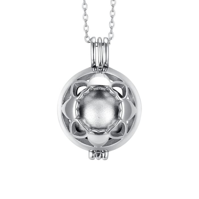 Κολιέ Εγκυμοσύνης Luca Barra από Aνοξείδωτο Aτσάλι SKU-83984