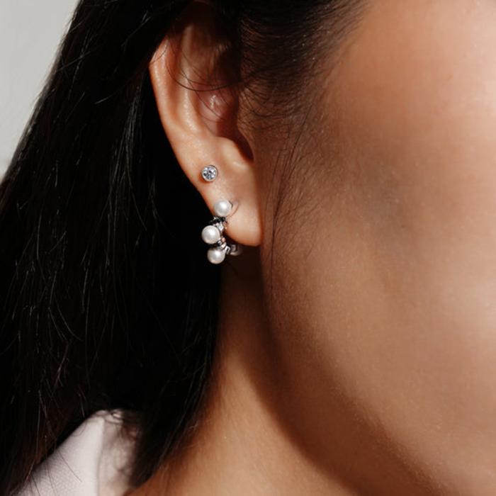 Γυναικεία Σκουλαρίκια Ania Haie Ασήμι 925° SKU-83143