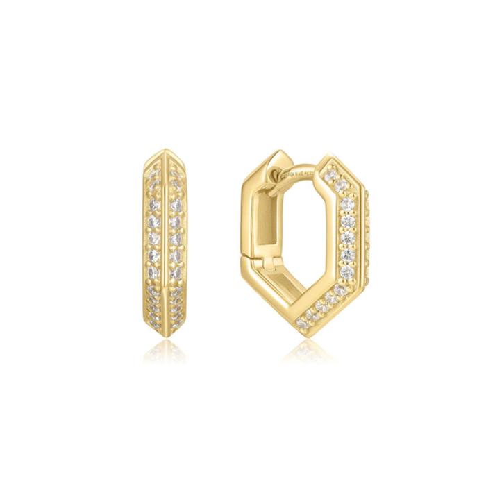 Γυναικεία Σκουλαρίκια Ania Haie Ασήμι 925° με Ζιργκόν SKU-83166