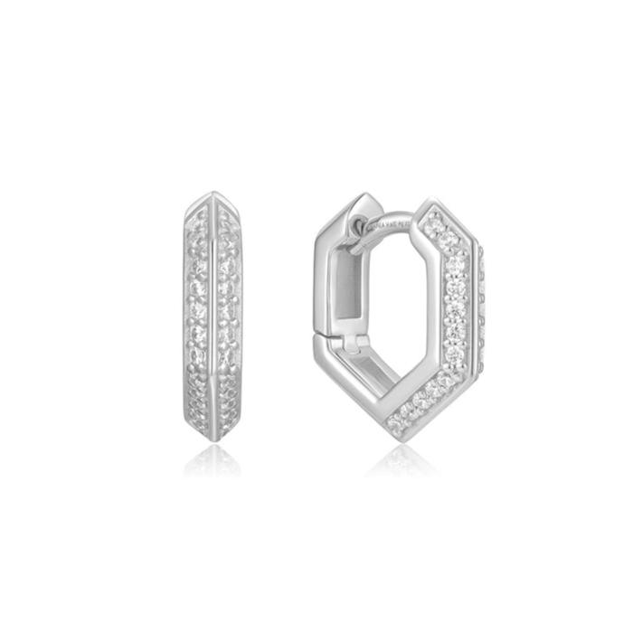 Γυναικεία Σκουλαρίκια Ania Haie Ασήμι 925° με Ζιργκόν SKU-83167