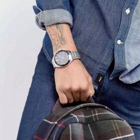 Ανδρικό Ρολόι TOMMY HILFIGER Luke με Μαύρο Καντράν SKU-83357