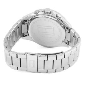 Ανδρικό Ρολόι TOMMY HILFIGER Luke με Μαύρο Καντράν SKU-83357