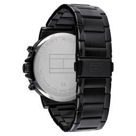 Ανδρικό Ρολόι TOMMY HILFIGER Daniel με Μαύρο Καντράν SKU-83358