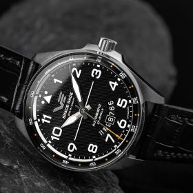 Ανδρικό Αυτόματο Ρολόι VOSTOK Space Race με Μαύρο Καντράν SKU-83809