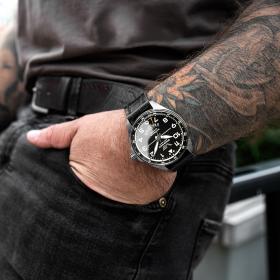 Ανδρικό Αυτόματο Ρολόι VOSTOK Space Race με Μαύρο Καντράν SKU-83809