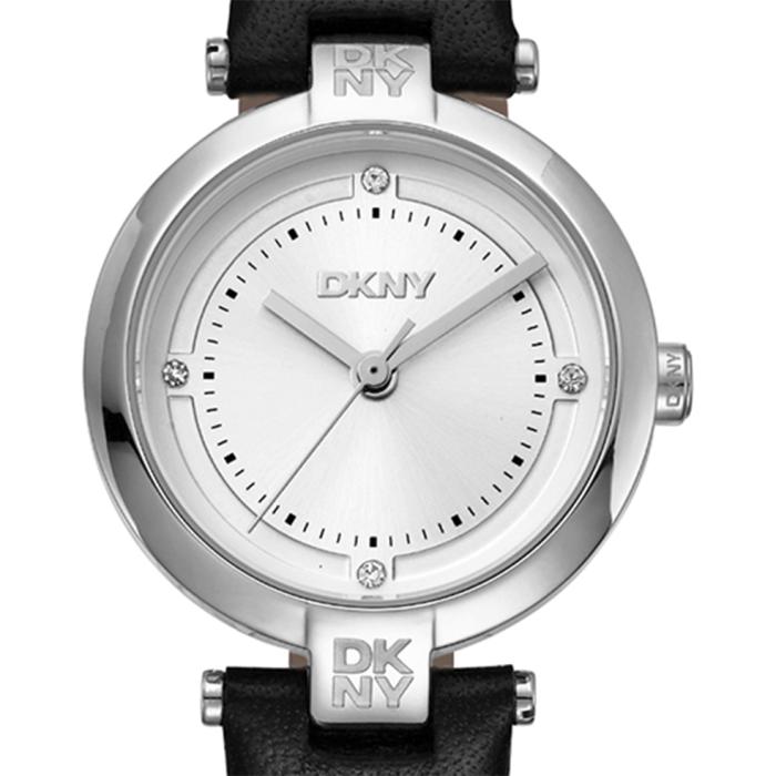 Γυναικείο Ρολόι DKNY Essential Mini με Μαύρο Δερμάτινο SKU-83053