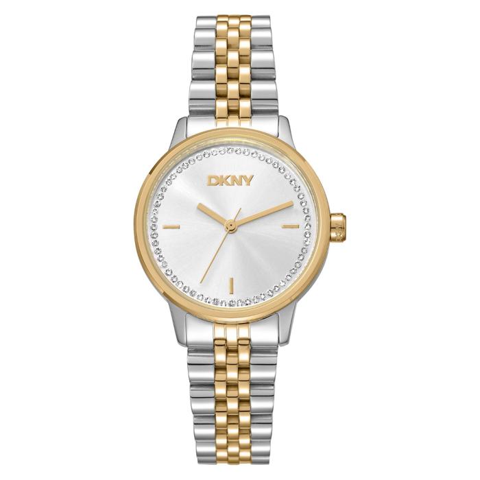 Γυναικείο Ρολόι DKNY Everyday με Δίχρωμο Μπρασελέ SKU-83054