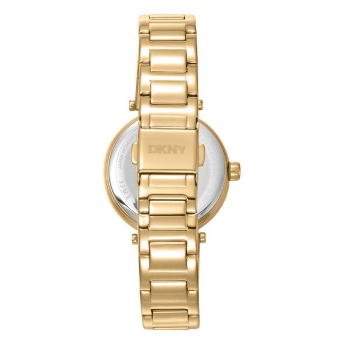 Γυναικείο Ρολόι DKNY Evening με Χρυσό Μπρασελέ SKU-83055