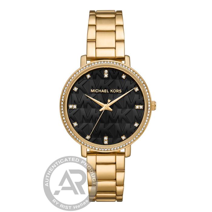Γυναικείο Ρολόι MICHAEL KORS Pyper με Μαύρο Καντράν SKU-83057