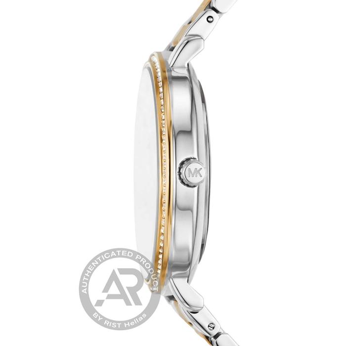 Γυναικείο Ρολόι MICHAEL KORS Pyper με Δίχρωμο Μπρασελέ SKU-83058