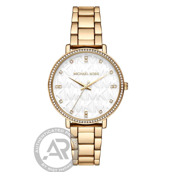 Γυναικείο Ρολόι MICHAEL KORS Pyper με Λευκό Καντράν SKU-83059