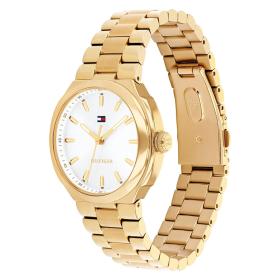 Γυναικείο Ρολόι TOMMY HILFIGER με Χρυσό Μπρασελέ SKU-83198