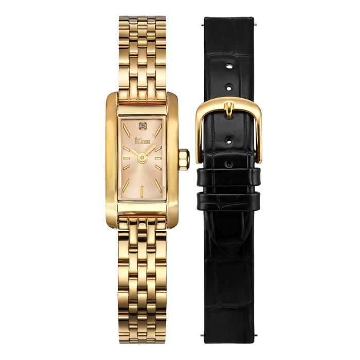 Γυναικείο Ρολόι JCOU Ariadne με Χρυσό Καντράν SKU-83465