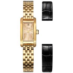 Γυναικείο Ρολόι JCOU Ariadne με Χρυσό Καντράν SKU-83465