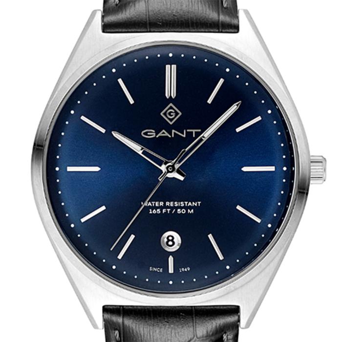 Ανδρικό Ρολόι GANT Abington με Μπλέ Καντράν SKU-83056