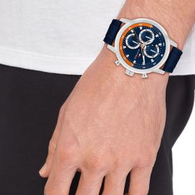 Ανδρικό Ρολόι TOMMY HILFIGER Rocky με Μπλέ Καντράν SKU-83188