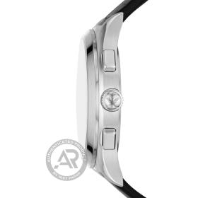 Ανδρικό Ρολόι EMPORIO ARMANI Paolo με Μαύρο Δερμάτινο Λουράκι SKU-83414