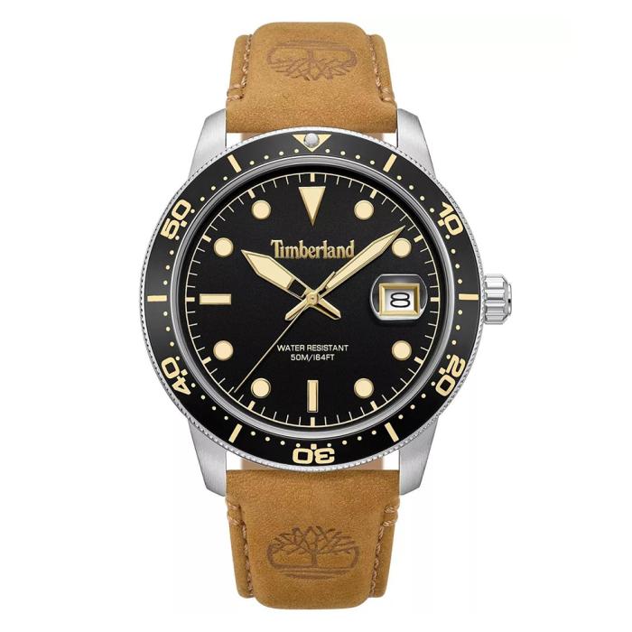 Ανδρικό Ρολόι TIMBERLAND Peatfield με Μαύρο Καντράν SKU-83468