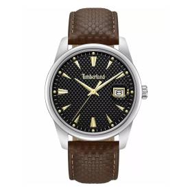 Ανδρικό Ρολόι TIMBERLAND με Καφέ Δερμάτινο Λουράκι SKU-84750