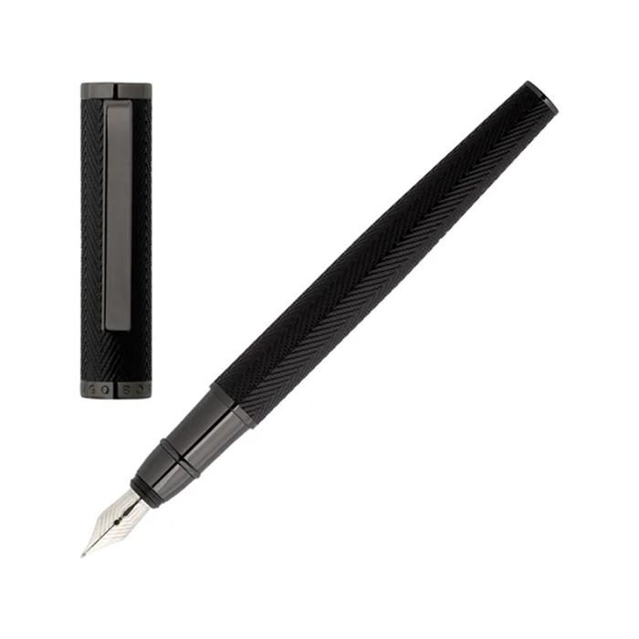Πένα HUGO BOSS Herringbone Fountain Pen SKU-84280