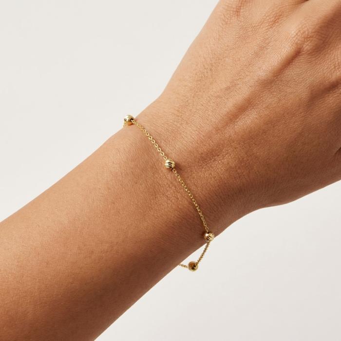 Βραχιόλι Αλυσίδα Χρυσός 9Κ SKU-84803