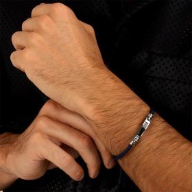 Βραχιόλι Morellato Moody από Ανοξείδωτο Ατσάλι & Δέρμα SKU-84247