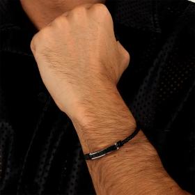 Ανδρικό Βραχιόλι Morellato από Ανοξείδωτο Ατσάλι SKU-84355