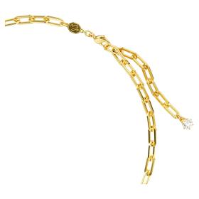 Κολιέ Swarovski Constella σε Xρυσαφί Tόνο SKU-84361