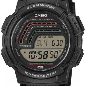 Ανδρικό Ρολόι CASIO με Μαύρο Λουράκι SKU-84868