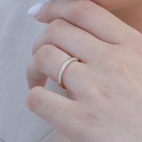 Βέρες Γάμου Jeweler Χρυσός Κ9-Κ14 με Ζιργκόν SKU-84376