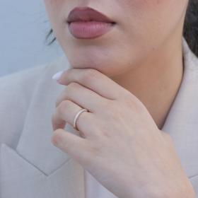 Βέρες Γάμου Jeweler Χρυσός Κ9-Κ14 με Ζιργκόν SKU-84376