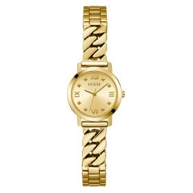 Γυναικείο Ρολόι GUESS Chime με Χρυσό Καντράν SKU-84333
