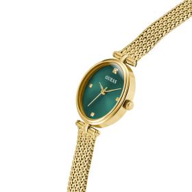 Γυναικείο Ρολόι GUESS Ruby με Χρυσό Μπρασελέ SKU-84987