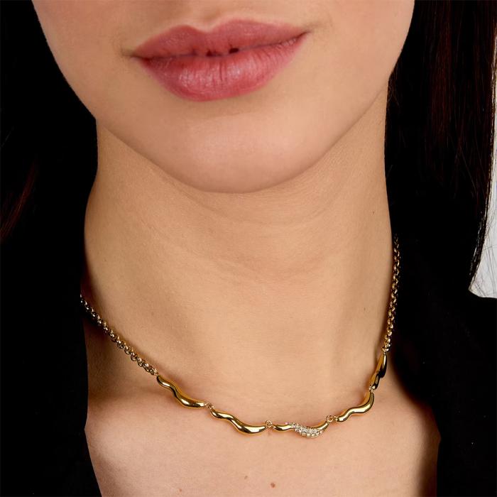 Κολιέ Morellato Design από Ανοξείδωτο Ατσάλι & Ζιργκόν SKU-84256