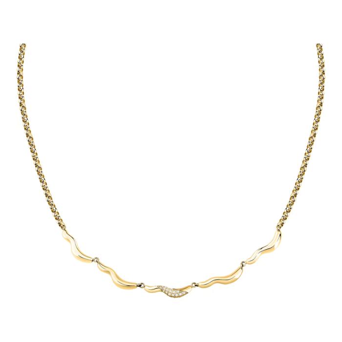 Κολιέ Morellato Design από Ανοξείδωτο Ατσάλι & Ζιργκόν SKU-84256