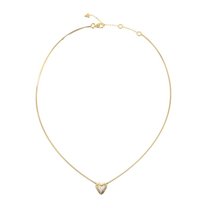 Κολιέ Guess Beloved Ανοξείδωτο Ατσάλι με Ζιργκόν SKU-84341