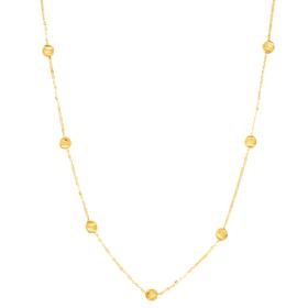 Κολιέ Γυναικείο με Μπίλιες Χρυσός K9 SKU-84825