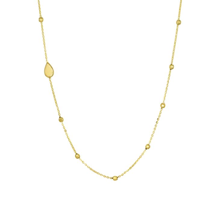 Γυναικείο Κολιέ Χρυσός K9 SKU-84828