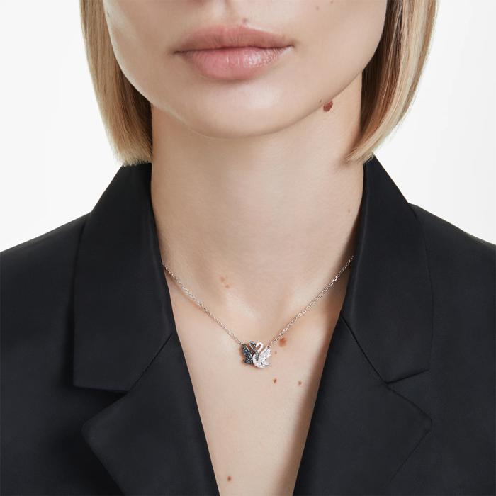 Γυναικείο Μενταγιόν Swarovski Swan