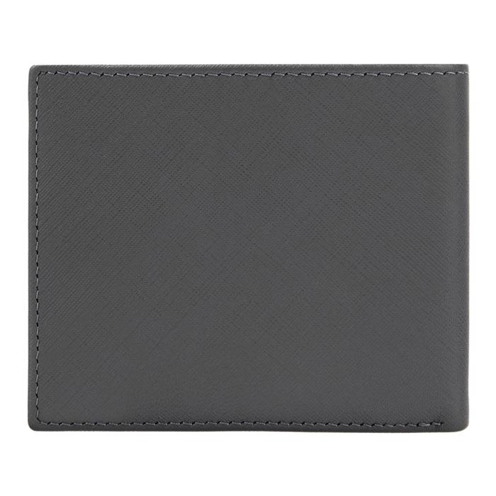 Πορτοφόλι Δερμάτινο BOSS Double B Saffiano Grey SKU-84278