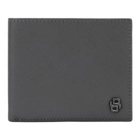 Πορτοφόλι Δερμάτινο BOSS Double B Saffiano Grey SKU-84278