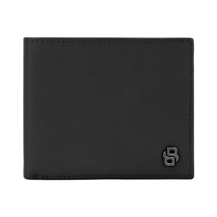 Πορτοφόλι Δερμάτινο BOSS Double B Saffiano Black SKU-84279