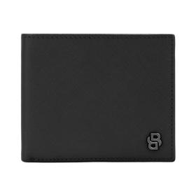 Πορτοφόλι Δερμάτινο BOSS Double B Saffiano Black SKU-84279