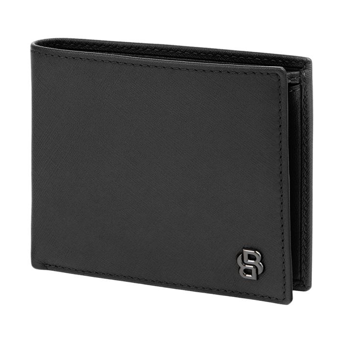 Πορτοφόλι Δερμάτινο BOSS Double B Saffiano Black SKU-84279