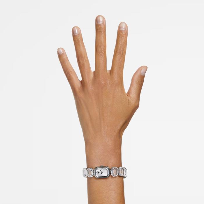 Γυναικείο Ρολόι Swarovski με Ασημί Καντράν SKU-84324