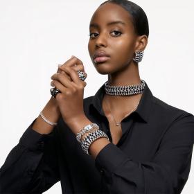 Γυναικείο Ρολόι Swarovski με Ασημί Καντράν SKU-84324