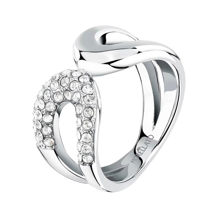 Δαχτυλίδι Morellato από Ανοξείδωτο Ατσάλι & Ζιργκόν SKU-84245