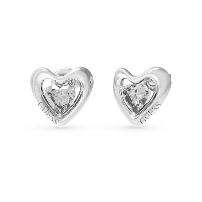 Σκουλαρίκια Guess Beloved Ανοξείδωτο Ατσάλι με Ζιργκόν SKU-84342