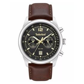 Ανδρικό Ρολόι TIMBERLAND με Καφέ Δερμάτινο Λουράκι SKU-84751