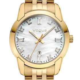 Γυναικείο Ρολόι VOGUE Lydia με Χρυσό Μπρασελέ SKU-84995